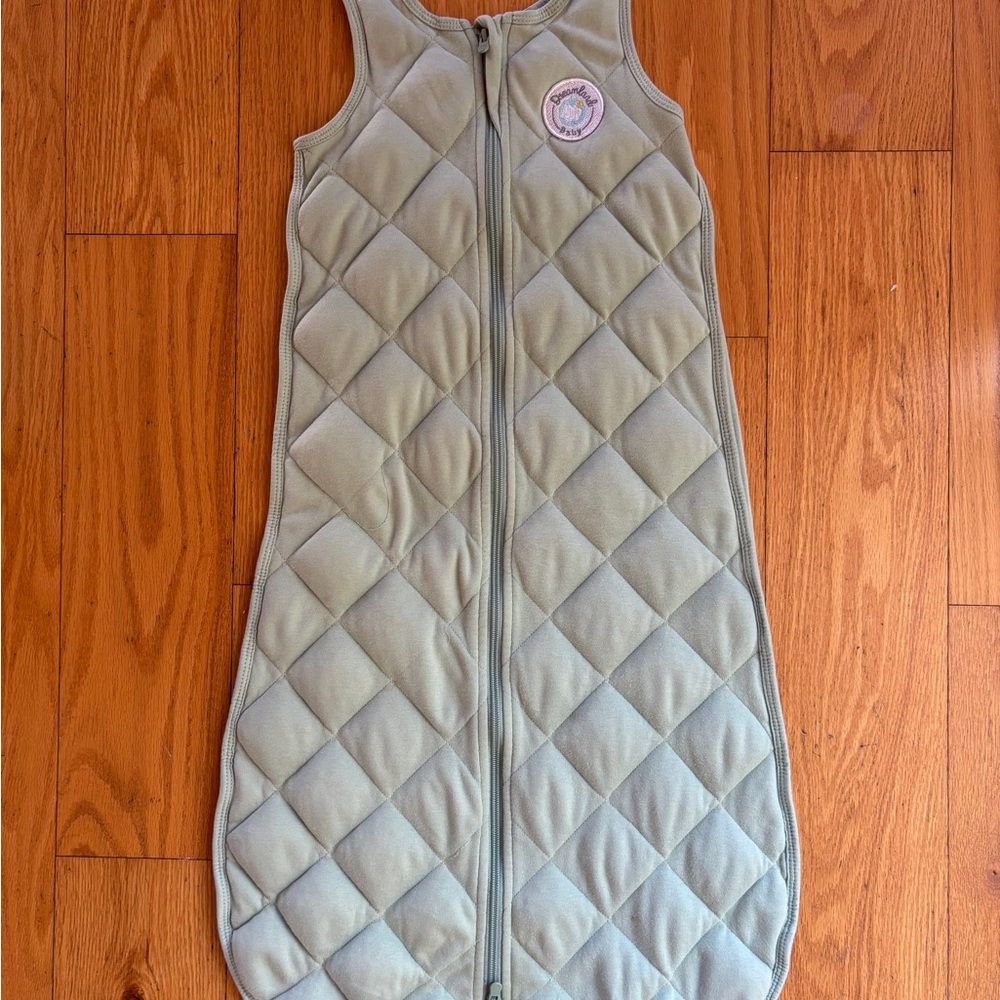 Quilted Kids Pajamas Sleep Sack - Green